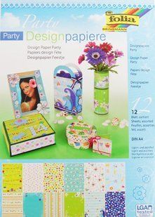 Набір паперу для скрапбукінгу Folia Свято А4 12арк 150г 162311149