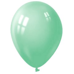 Повітряна кулька 1ВЕРЕСНЯ перламутр 28см Зелений набір 100шт. 702954