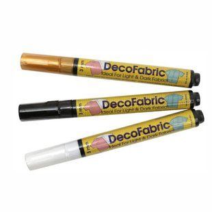 Маркер для темных тканей Deco Fabric Marvy 2-3мм 222-S, Белый