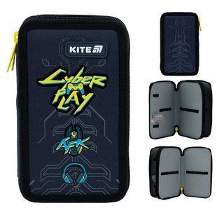 Пенал 2 відділення Kite мод 623 Cyber K25-623-4