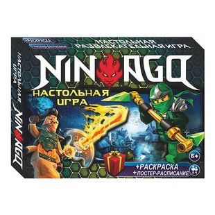 Игра настольная Strateg 61003 Нинзяго