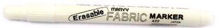 Маркер исчезающий для ткани Erasable Fabric 1мм Белый 422W-S