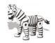 Конструктор SenYan Toys мягкий Зебра SY1006