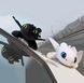 Игрушка мягкая Дракон Беззубик Черная фурия с креплением на авто 20см 2070