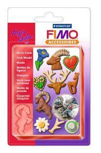Пресс-форма Fimo Альпы 30*30мм 10шт. 8725 09