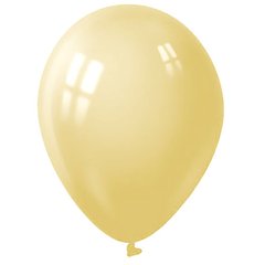 Повітряна кулька 1ВЕРЕСНЯ перламутр 28см Жовтий набір 100шт. 702953