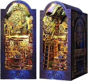 Конструктор Румбокс Кукольный домик Diy Book Nook Бук Нук JTSL-14-B Межзвездные иследования Interstellar