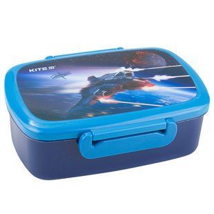 Школьный ланчбокс Kite мод 163 с ложкой и вилкой K19-163-2 Space