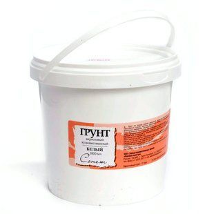Грунт акриловий для живопису ЗХК Сонет 1000мл Білий 351894/2125915