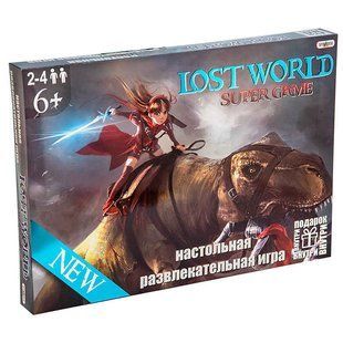 Игра настольная Strateg 40015 Потерянный мир
