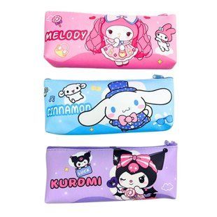 Косметичка-пенал Лидер текстиль 20*8*3,5см, Друзі Kuromi мікс №77-55