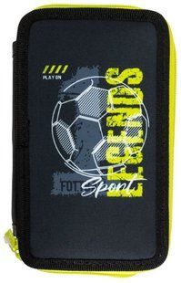 Пенал 2 отделения без наполнения Class 25308C Football
