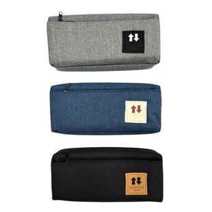 Косметичка-пенал Лидер текстиль 21*9,5*5,5см, Fashion Jeans Стрілки мікс №6424