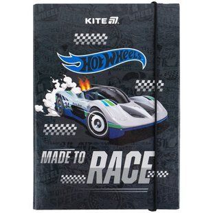 Папка для зошитів B5 Kite мод 210 картонна на гумці Hot Wheels HW25-210-1