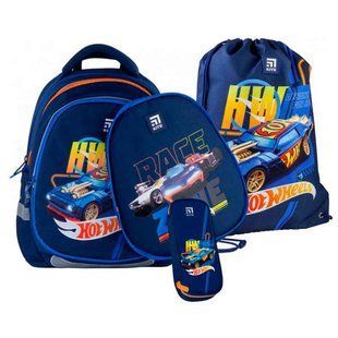 Набір рюкзак+пенал+сумка д/взуття Kite мод 700 Hot Wheels SET_HW21-700M(2p)
