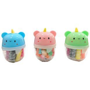 Маса для ліплення у відерці PlayDough 12 кол., з формочками 550 Єдиноріг