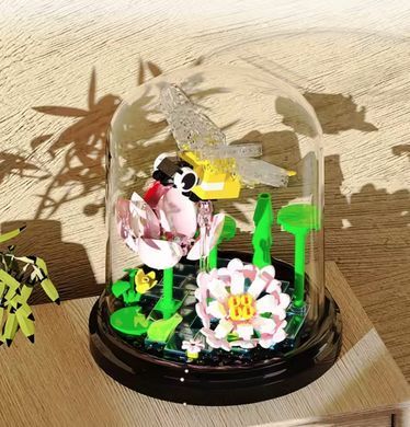Конструктор 3D у колбі Boutique Бабка та квіти 11*8,5см, 280 дет №2345/2065
