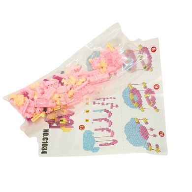 Конструктор 3D Blocks Bricks DMXC Мультяшки, кор.11,5*8*4см, 180 дет С-1047