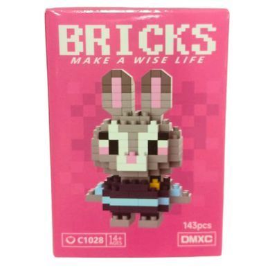 Конструктор 3D Blocks Bricks DMXC Мультяшки, кор. 11,5*8*4см, 143 дет С-1028