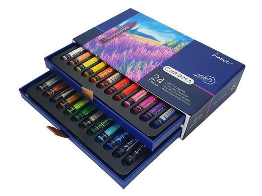 Пастель олійна Marco Chroma 24кол. 1091-24CB