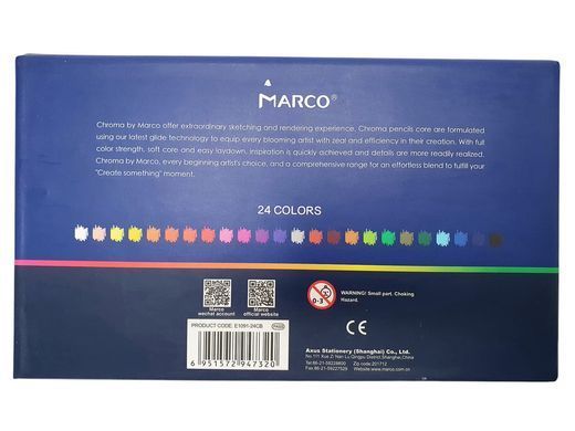 Пастель олійна Marco Chroma 24кол. 1091-24CB
