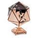 Модель 3D дерев'янна сборна механічна EVA Eco-Wood-Art ICOSAHEDRAL GLOBE (black) 001379
