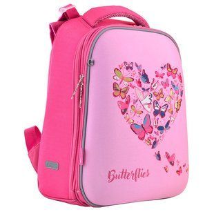 Ранець каркасний 1Вересня Yes 556040 Delicate butterflies H-12-1 38*29*15см