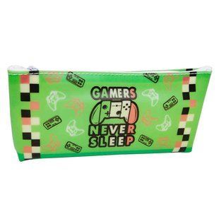 Пенал мягкий Kidis Gamers never sleep 20*9*2,5см в ассортименте 13072