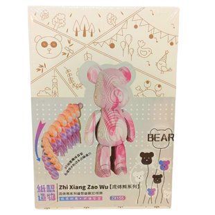 Конструктор бумажный 3D Jigsaw puzzle, упак. 25,5*18*3см Мишка ZX-155