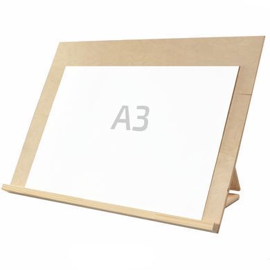 Мольберт планшет настольный Rosa А3+ фанера 50*4*36,5см в упаковке 500141307