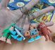 Игрушка фигурка брелок Брейнрот Бомбардиро Крокодило, Тунг Тунг Сахур 6-8см резиновая, в коробочке, модель ассорти 9747