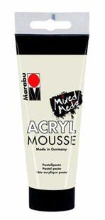 Паста структурна MARABU Mousse 100мл акрилова 0120550***, Білий