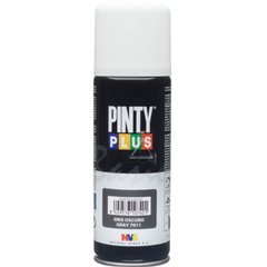 Краска-аэрозоль PintyPlus на алкидной основе BASIC 200 мл NV100*, серый темный