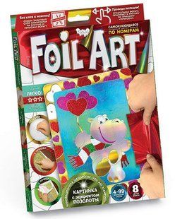Набір для творчості DankoToys DT FAR-01-02 Аплікація Foil Art Картина фольгой