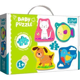 Пазли Trefl 4в1 Baby classic 36074 Тварини