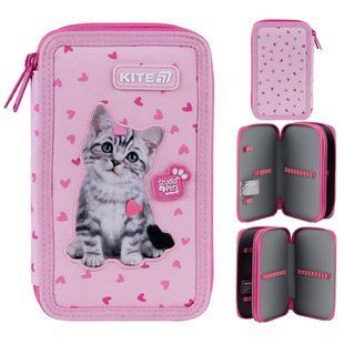 Пенал 2 отделения Kite мод 623 Studio Pets SP25-623