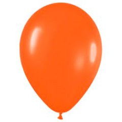 Повітряна кулька 1ВЕРЕСНЯ стандарт 25см Помаранчовий набір 100шт. 701604
