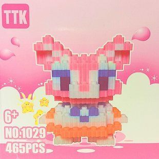 Конструктор 3D Blocks TTK №1029, кор. 10,5*10,5*10,5см, 465 дет К01*