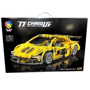 Конструктор Jiqile серія Супер автомобіль, Racing car 435ел. короб 52*36*8см №48007