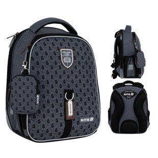 Рюкзак (ранец) школьный каркасный Kite мод 555 College Line Boy K25-555S-1