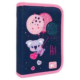 Пенал 1 отделение с 2 отворотами Yes HP-04 Hi, koala! 533121