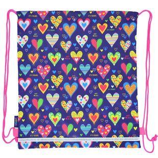 Сумка для взуття 1 Вересня Smart 555218 Hearts SB-01 35*40см