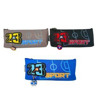 Пенал текстильный Лидер 20*8,5*4см, Sport Basketball ассорти №Н-342