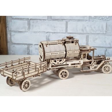 Модель 3D дерев'янна сборна механічна Ugears набір для Вантажівки UGM-11 70018