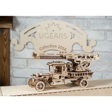 Модель 3D дерев'янна сборна механічна Ugears набір для Вантажівки UGM-11 70018