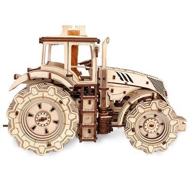 Модель 3D дерев'янна сборна механічна EVA Eco-Wood-Art TRACTOR 000891