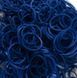 Резинки для плетения Rainbow Loom 300шт. однотонные Синие 1906/A-s111 +крючок