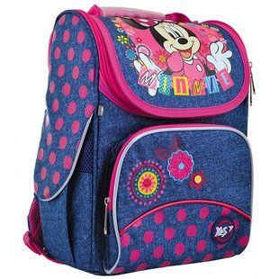 Ранець каркасний 1Вересня Yes 556140 Minnie H-11 33.5*26*13.5см