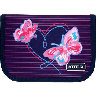 Пенал 1М Kite мод 622 Butterflies б/н K21-622-3