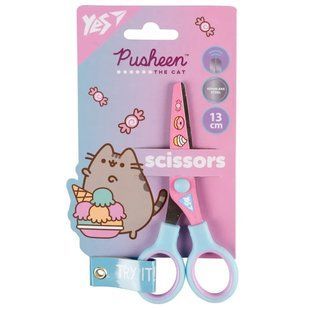 Ножницы канцелярские с принтом Yes 13см Pusheen 480437